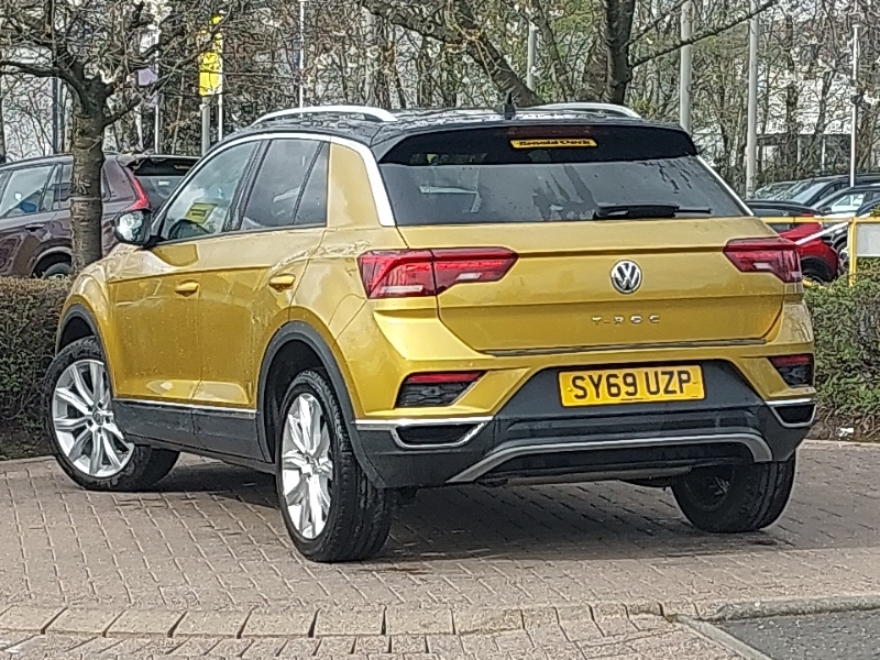 Volkswagen T-Roc 1.5 Tsi Evo Sel SY69UZP Yellow #2