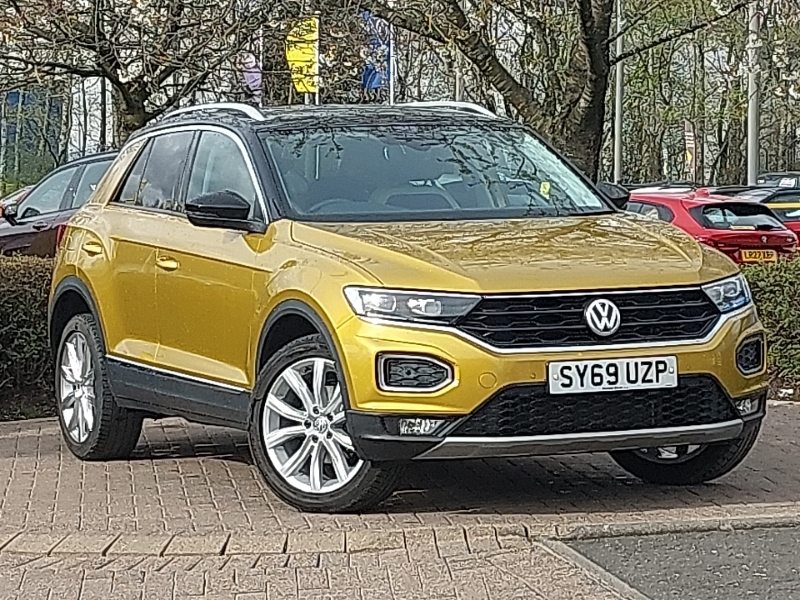 Volkswagen T-Roc 1.5 Tsi Evo Sel Yellow