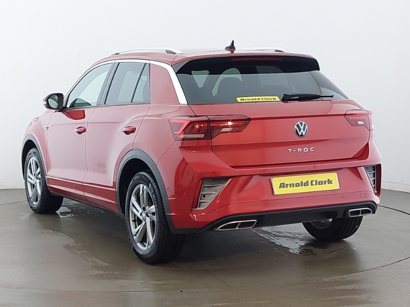 Volkswagen T-Roc 1.5 Tsi R-line SJ72TPX Red #2