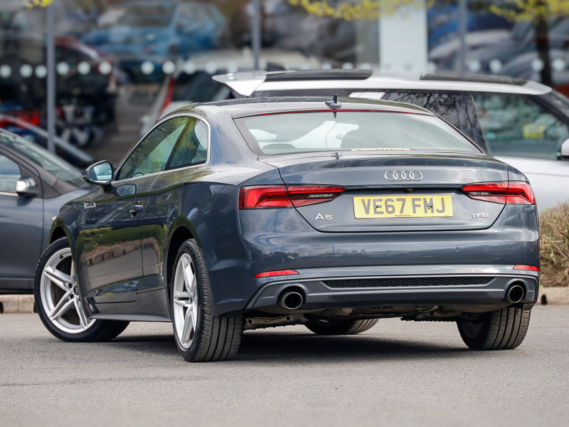 Audi A5 2.0 Tfsi S Line S Tronic VE67FMJ Grey #2