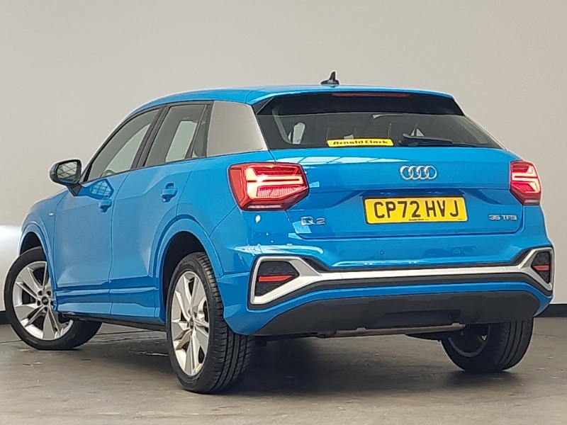 Audi Q2 35 Tfsi S Line S Tronic CP72HVJ Blue #2
