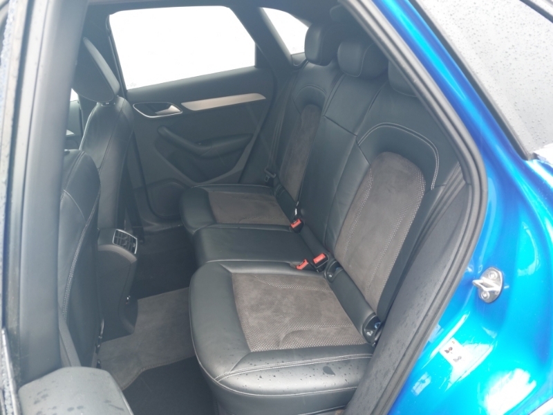 Audi Q3 2.0 Tdi 184 Quattro S Line Plus S Tronic YE66ZGJ Blue #6