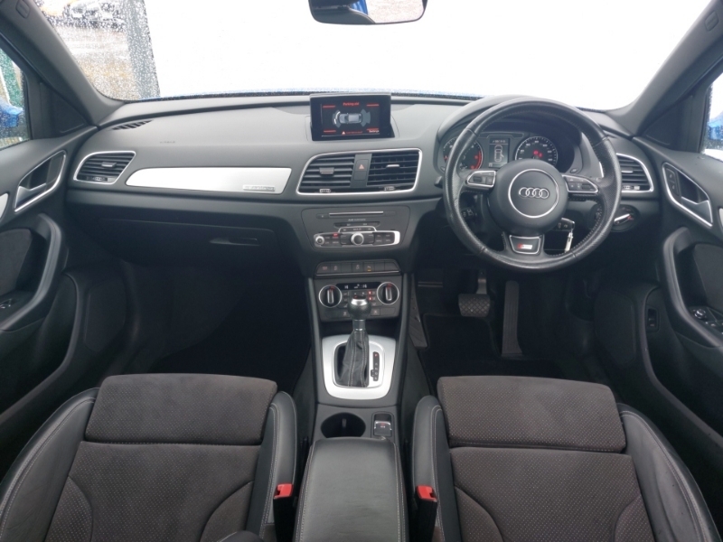 Audi Q3 2.0 Tdi 184 Quattro S Line Plus S Tronic YE66ZGJ Blue #3
