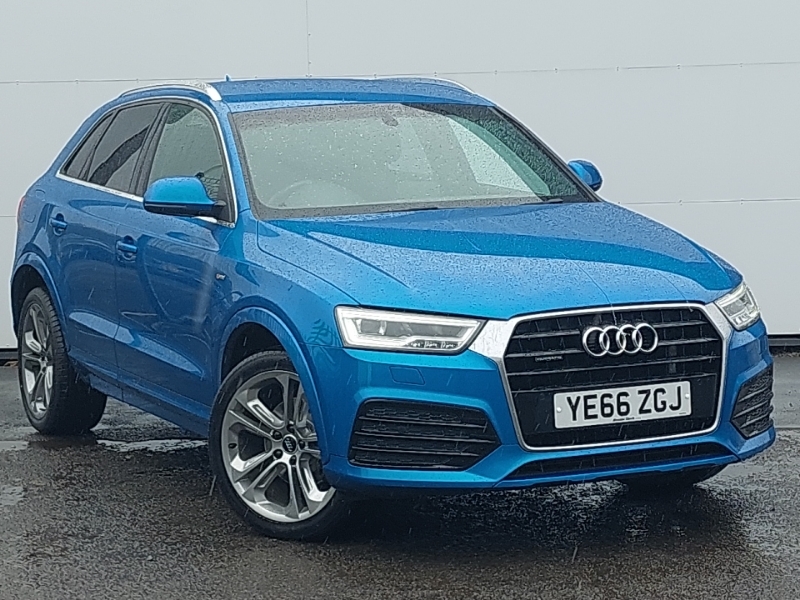Audi Q3 2.0 Tdi 184 Quattro S Line Plus S Tronic Blue