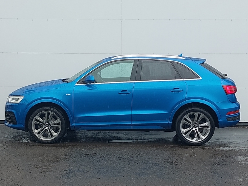 Audi Q3 2.0 Tdi 184 Quattro S Line Plus S Tronic YE66ZGJ Blue #4