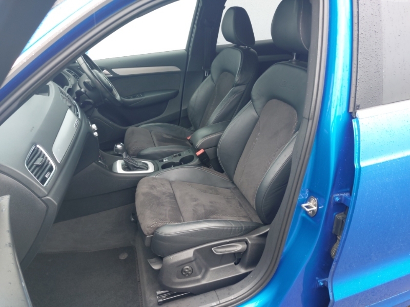 Audi Q3 2.0 Tdi 184 Quattro S Line Plus S Tronic YE66ZGJ Blue #5
