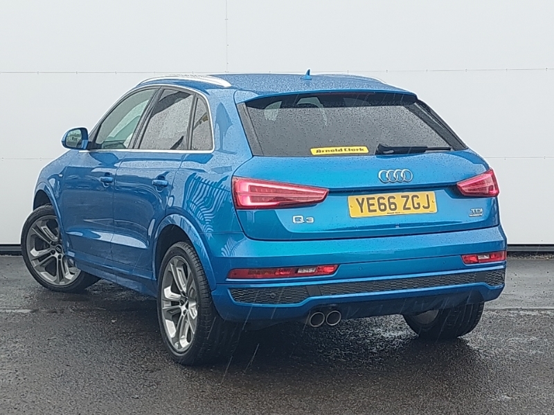 Audi Q3 2.0 Tdi 184 Quattro S Line Plus S Tronic YE66ZGJ Blue #2
