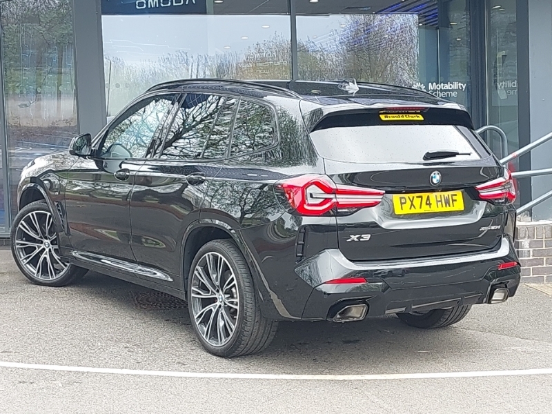 BMW X3 Xdrive20d Mht M Sport Step PX74HWF Black #2