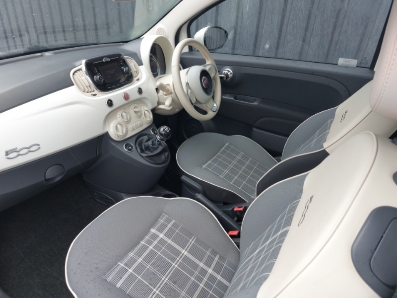 Fiat 500 1.2 Lounge PG17AVB White #5
