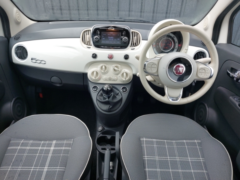 Fiat 500 1.2 Lounge PG17AVB White #3