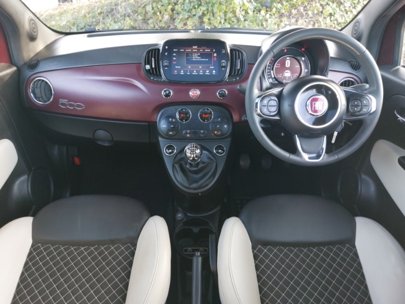 Fiat 500 1.0 Mild Hybrid Star AO70YUY Red #3