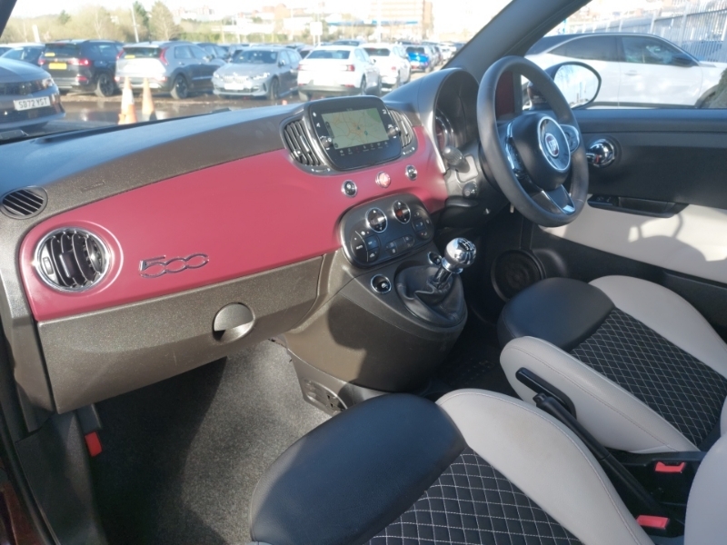 Fiat 500 1.0 Mild Hybrid Star AO70YUY Red #5