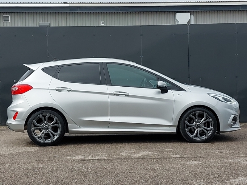 Ford Fiesta 1.0 Ecoboost Hybrid Mhev 125 St-line Edition PK21DNX Silver #4