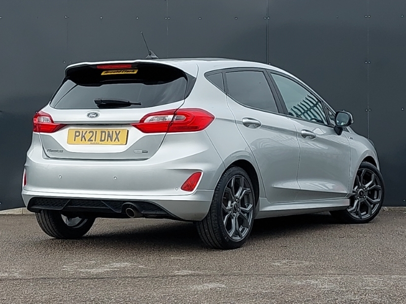 Ford Fiesta 1.0 Ecoboost Hybrid Mhev 125 St-line Edition PK21DNX Silver #2