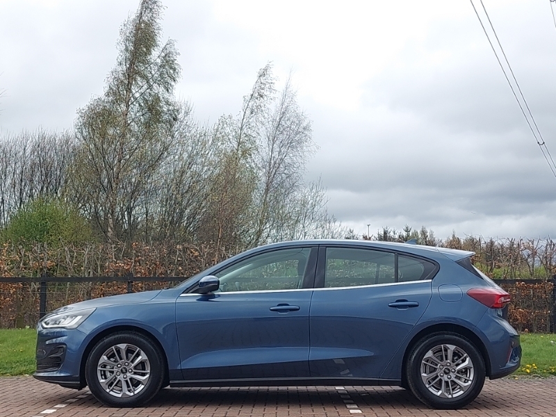 Ford Focus 1.0 Ecoboost Hybrid Mhev Titanium MT23KNG Blue #4