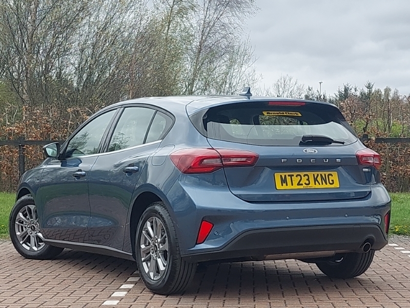 Ford Focus 1.0 Ecoboost Hybrid Mhev Titanium MT23KNG Blue #2