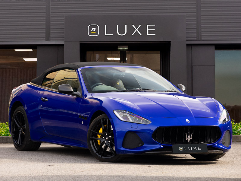 Maserati GranCabrio V8 Sport Mc Shift Blue