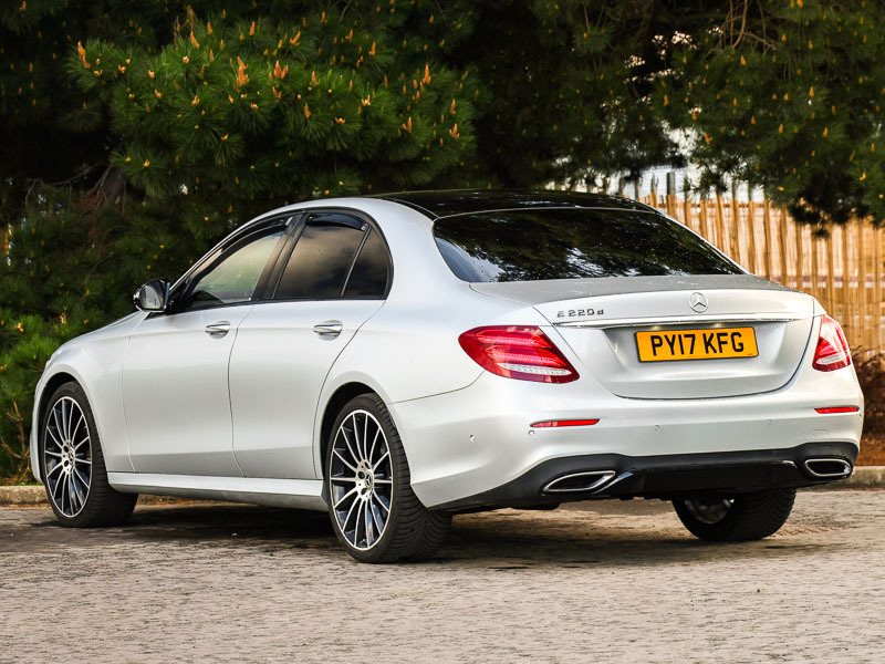 Mercedes-Benz E Class E220d Amg Line Premium Plus 9G-tronic PY17KFG Silver #2
