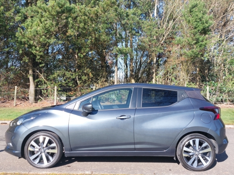 Nissan Micra 1.0 Ig-t 92 Tekna Cvt Grey #4
