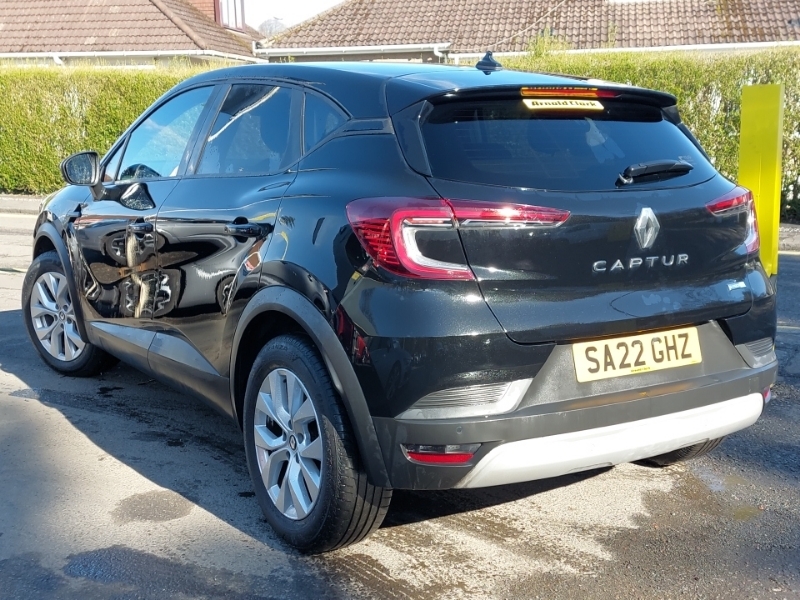 Renault Captur 1.6 E-tech Hybrid 145 Iconic Edition SA22GHZ Black #2