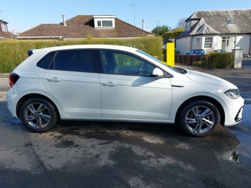 Volkswagen Polo 1.0 Tsi 110 R-line Dsg SG22NAO White #4