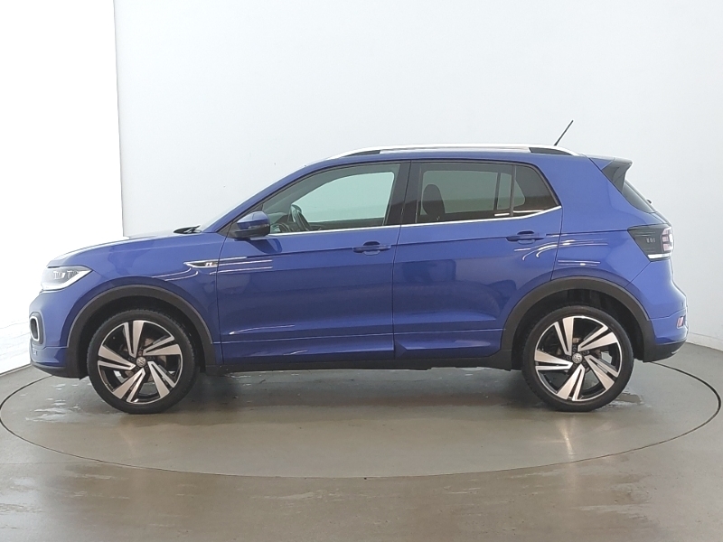 Volkswagen T-Cross 1.0 Tsi 115 R-line SA19MKU Blue #4