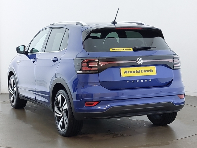 Volkswagen T-Cross 1.0 Tsi 115 R-line SA19MKU Blue #2