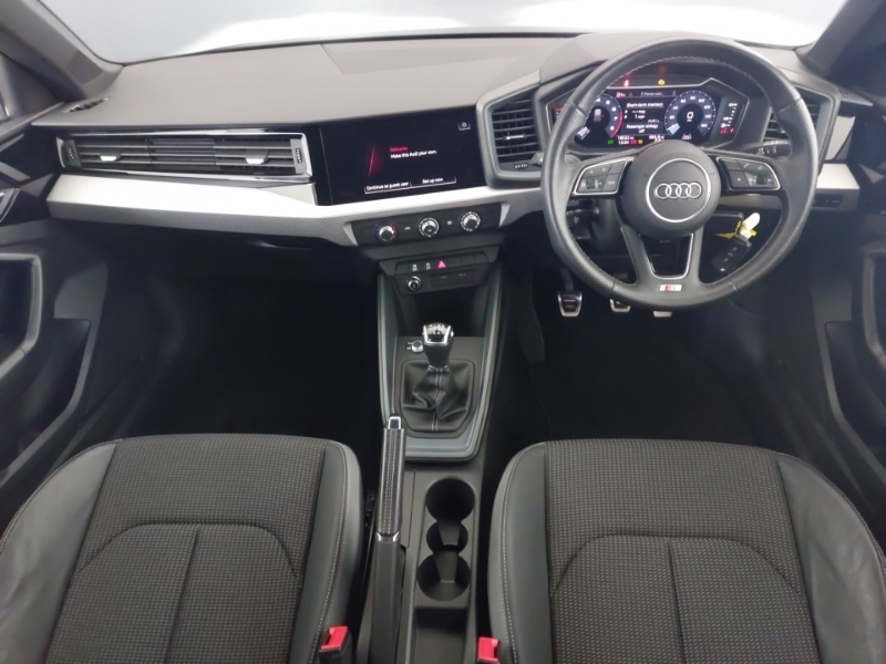 Audi A1 25 Tfsi S Line AO23HPL Black #3