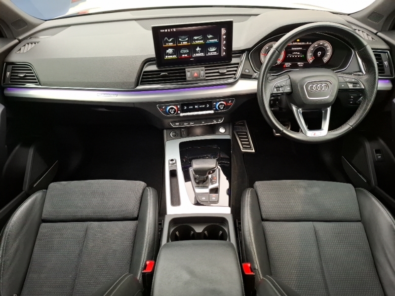 Audi Q5 40 Tdi Quattro S Line S Tronic HG72LRL Black #3