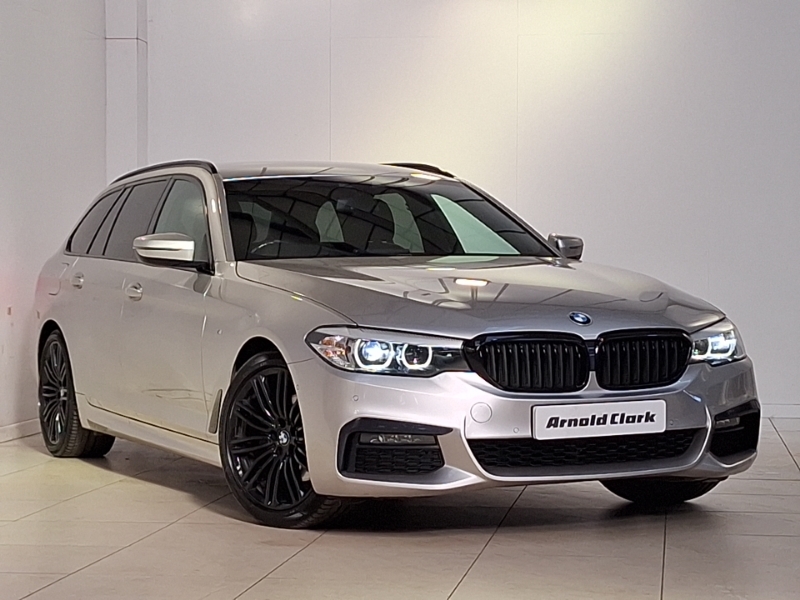 BMW 5 Series 520D M Sport Silver