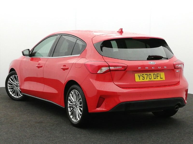 Ford Focus 1.0 Ecoboost Hybrid Mhev 125 Titanium X Ed YS70DFL Red #2