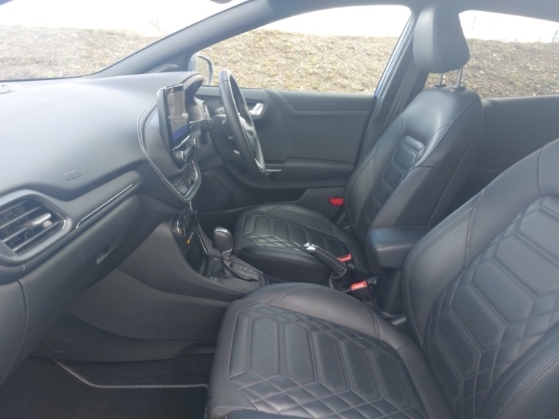 Ford Puma 1.0 Ecoboost Hybr Mhev 155 St-line Vignale Dct AJ23JWF Blue #5