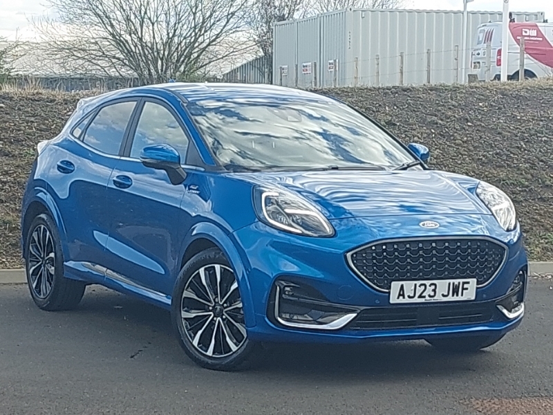 Ford Puma 1.0 Ecoboost Hybr Mhev 155 St-line Vignale Dct Blue