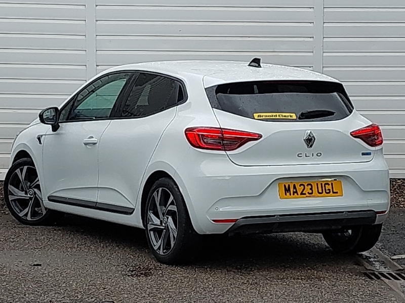 Renault Clio 1.6 E-tech Hybrid 140 Rs Line MA23UGL White #2