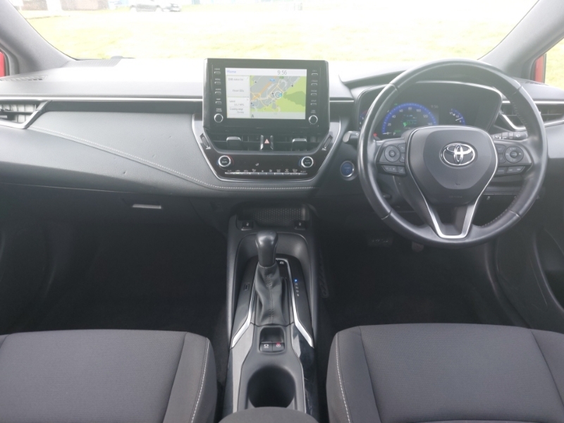 Toyota Corolla 1.8 Vvt-i Hybrid Design Cvt SA19LMM Red #3