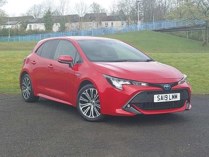 Toyota Corolla 1.8 Vvt-i Hybrid Design Cvt Red