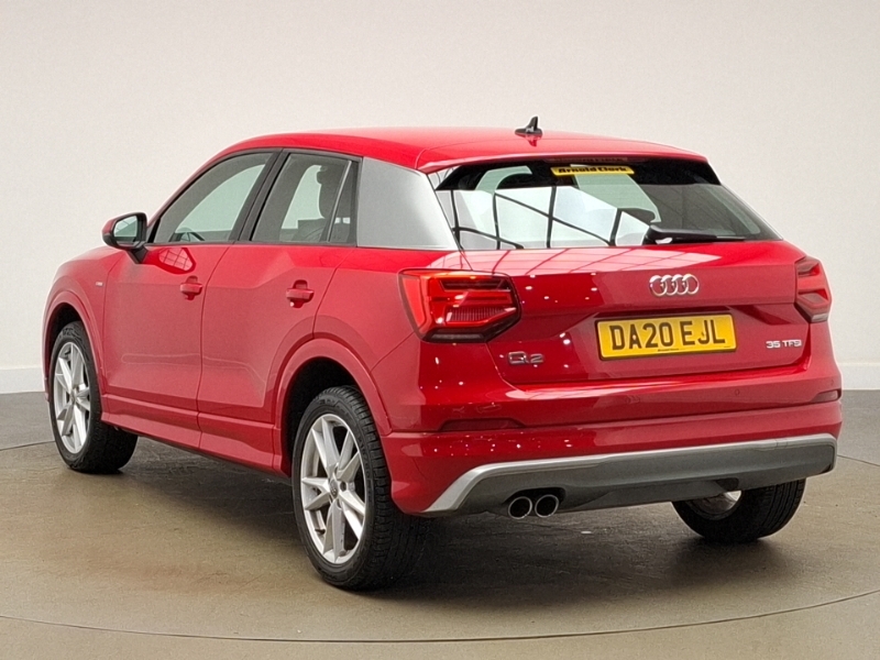 Audi Q2 35 Tfsi S Line DA20EJL Red #2