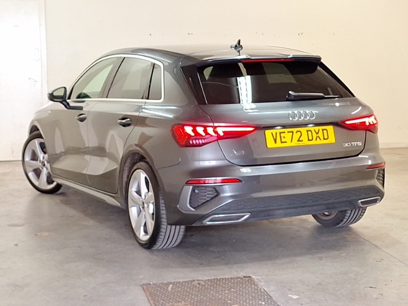 Audi A3 30 Tfsi S Line S Tronic VE72DXD Grey #2