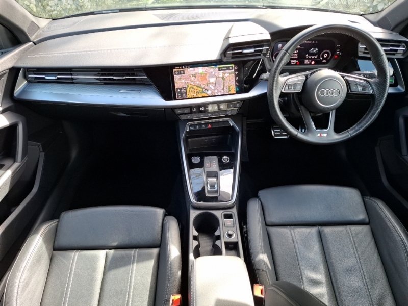 Audi A3 35 Tfsi S Line S Tronic SE73OBR Black #3