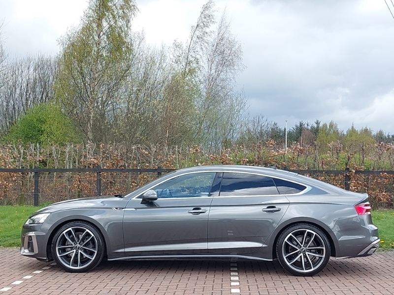 Audi A5 35 Tdi S Line S Tronic HG72XHJ Grey #4
