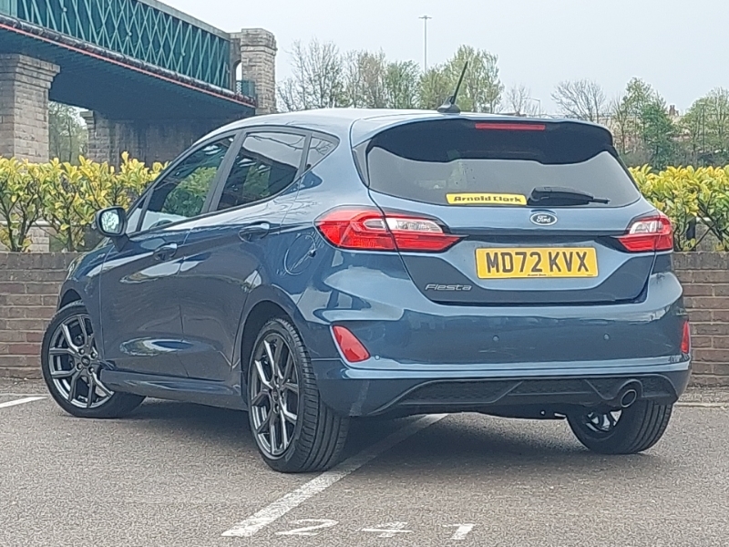 Ford Fiesta 1.0 Ecoboost St-line MD72KVX Blue #2