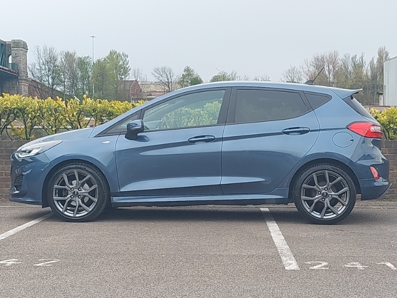 Ford Fiesta 1.0 Ecoboost St-line MD72KVX Blue #4