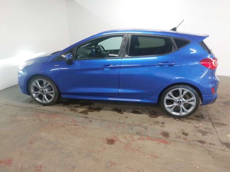 Ford Fiesta 1.0 Ecoboost 95 St-line X Edition MA20WOX Blue #4