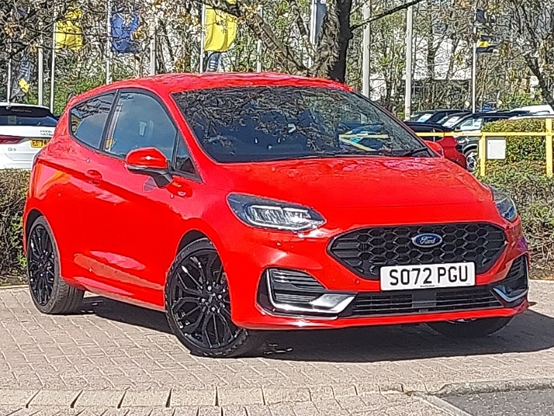 Ford Fiesta 1.0 Ecoboost Hybrid Mhev 155 St-line Vignale Red