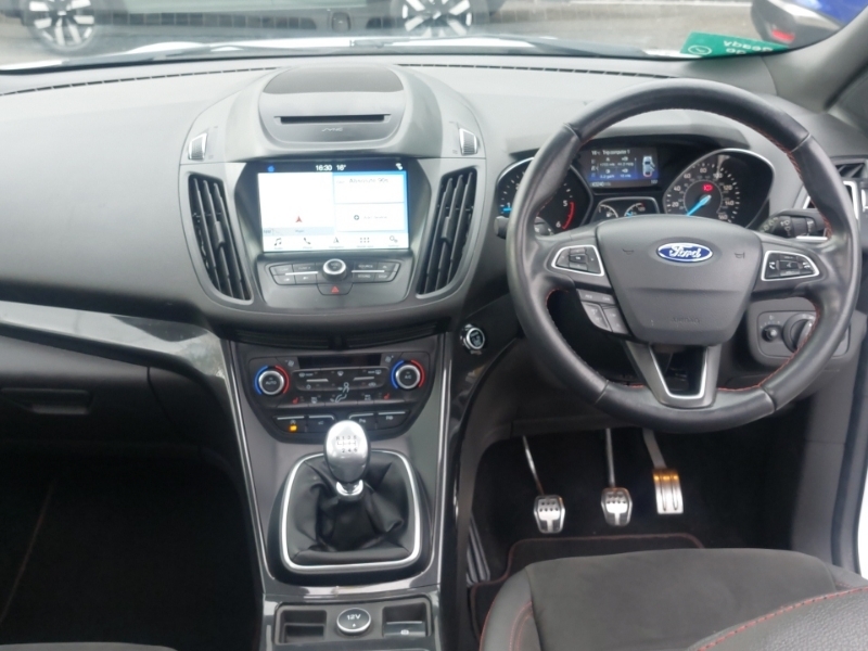 Ford Kuga 1.5 Tdci St-line X 2Wd MW18KZU White #3