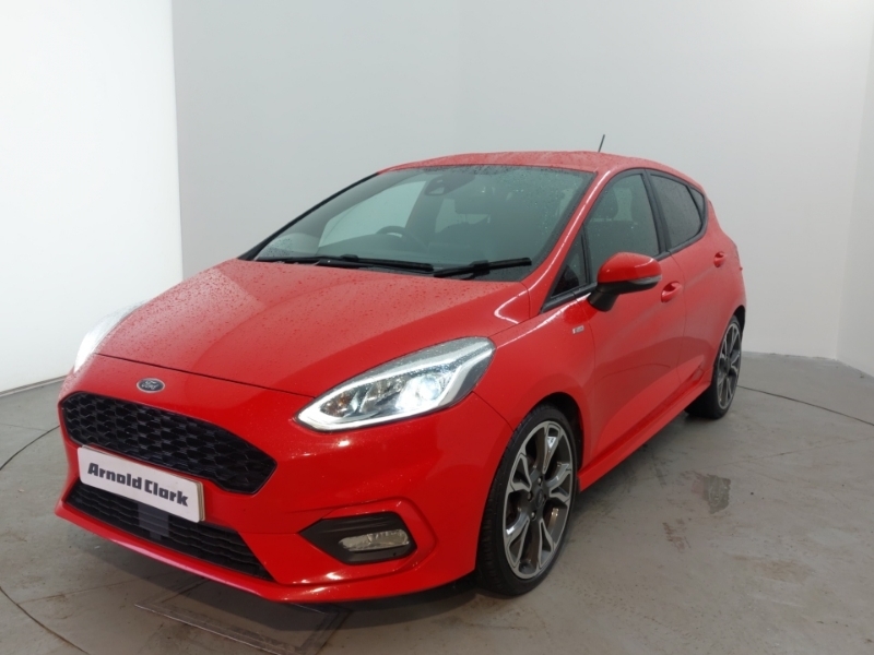 Ford Fiesta 1.0 Ecoboost Hybrid Mhev 125 St-line X Edition Red