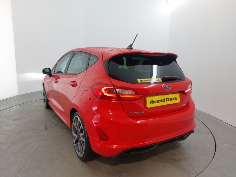 Ford Fiesta 1.0 Ecoboost Hybrid Mhev 125 St-line X Edition CL64SEA Red #2