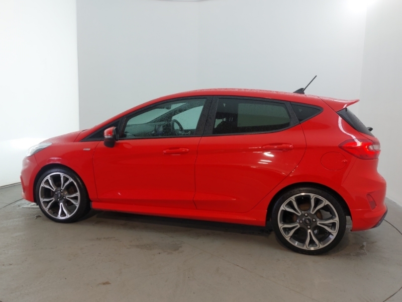 Ford Fiesta 1.0 Ecoboost Hybrid Mhev 125 St-line X Edition CL64SEA Red #4