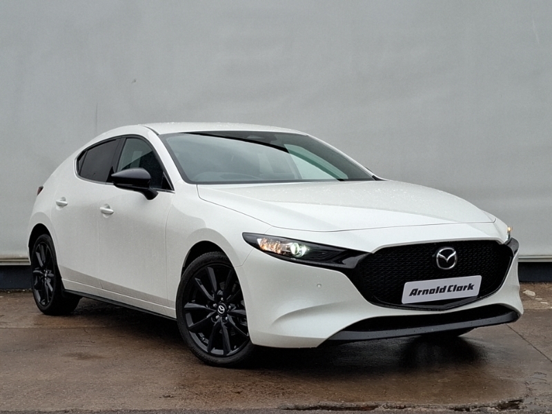 Mazda 3 2.5 E-skyactiv G Mhev 140 Homura White