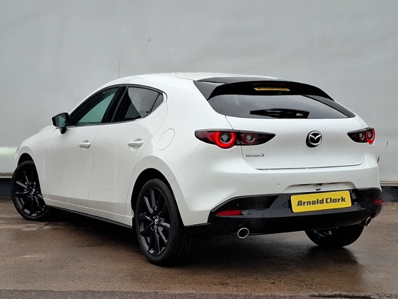 Mazda 3 2.5 E-skyactiv G Mhev 140 Homura White #2